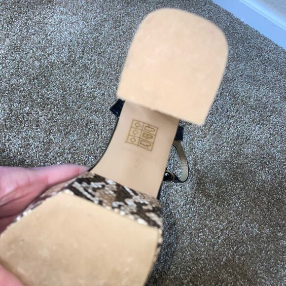 Nasty Gal Can't Snake My Eye Off You Faux Leather Platform Heels stripper SZ 6 - Picture 7 of 8